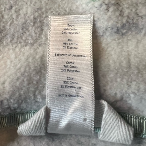 IVIVVA LULULEMON GIRLS SIZE 12 BLUE MOUNTAIN PATTERN ZIPPERED JACKET/HOODIE - Picture 10 of 10